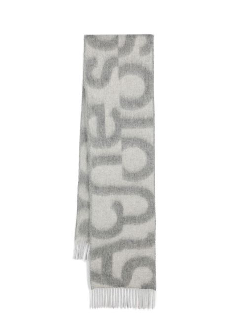 Sciarpa con effetto spazzolato in grigio - unisex ACNE STUDIOS | CA0311AAB